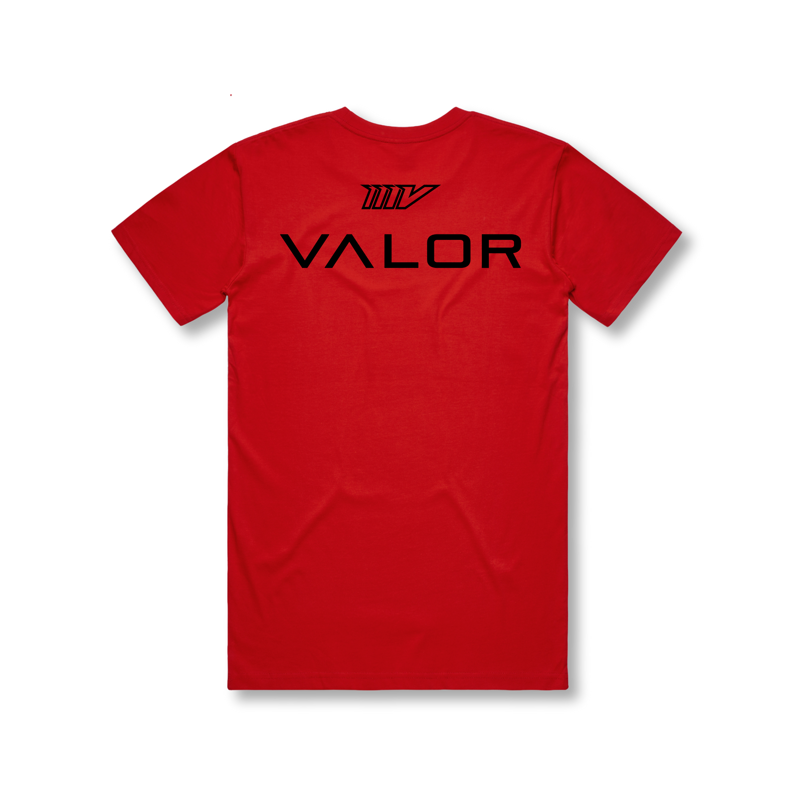 Red Valor Logo Tee