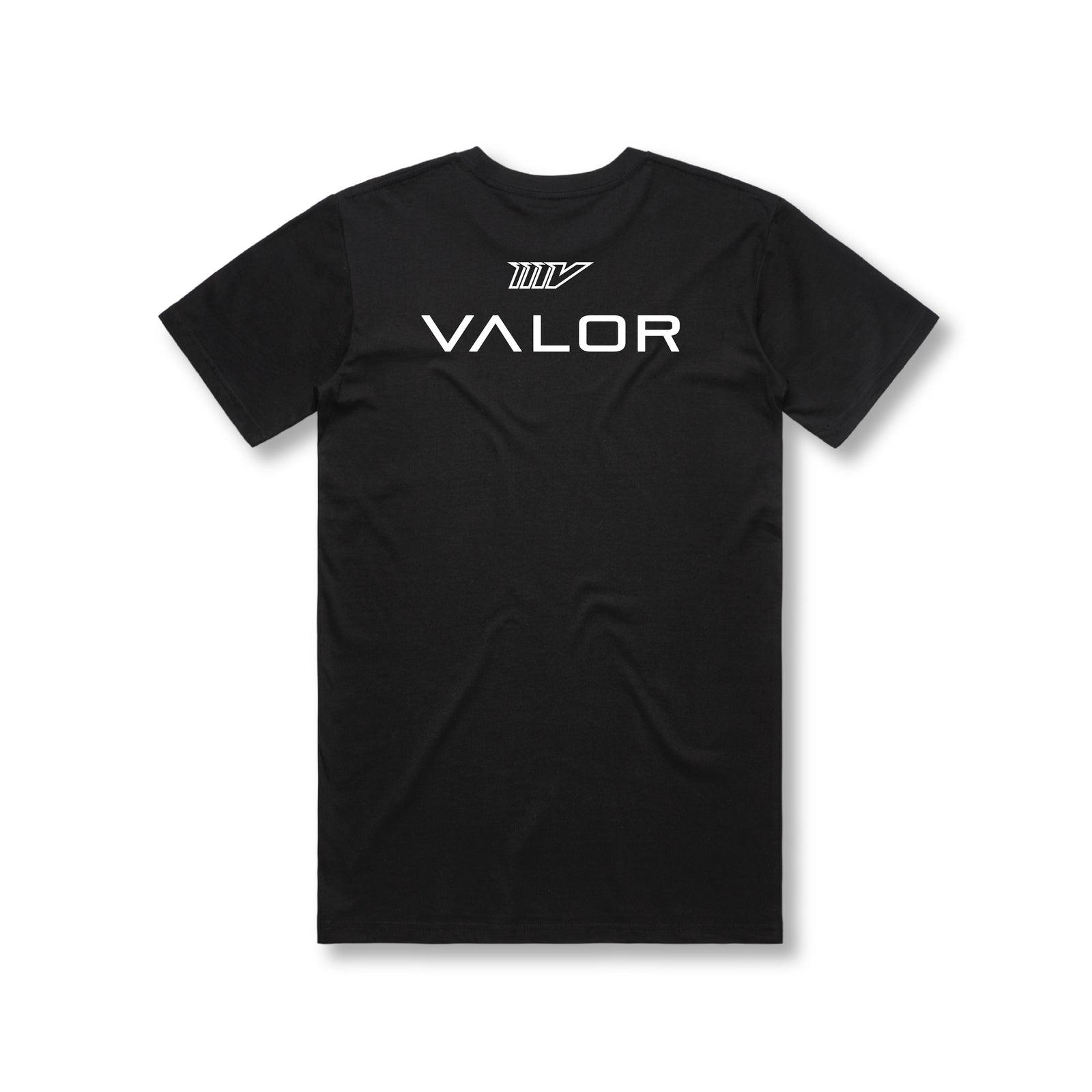 B/W Valor Logo Tee