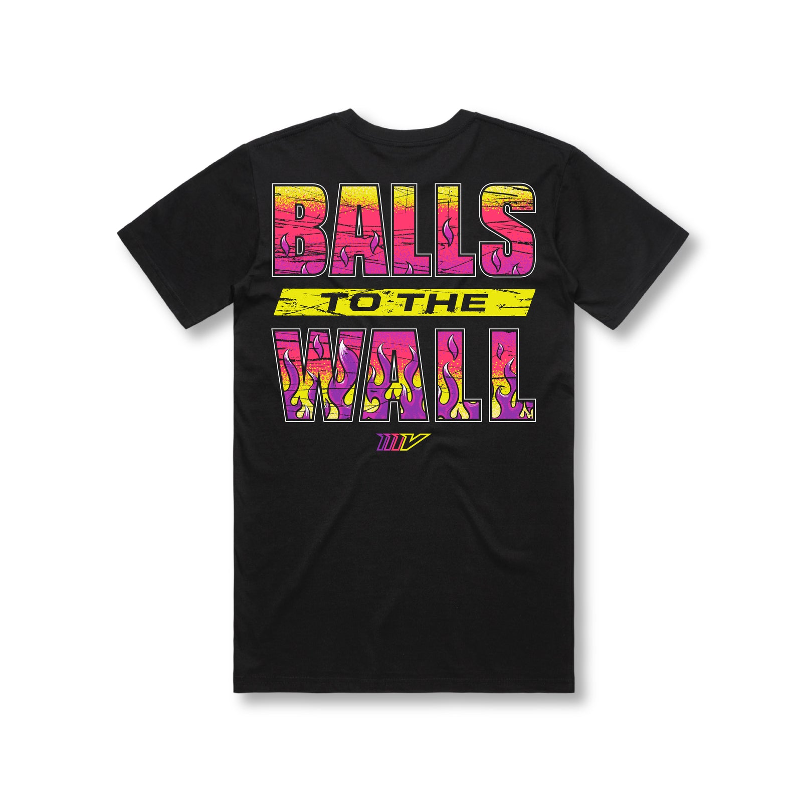 Balls to the Wall Flame Tee