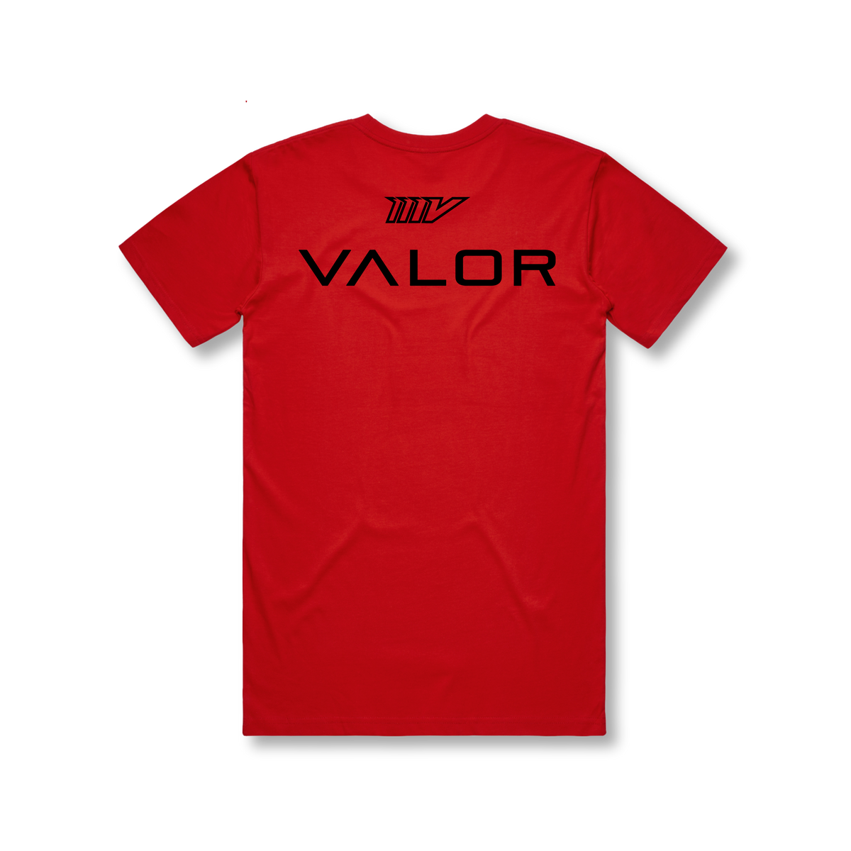 Red Valor Logo Tee