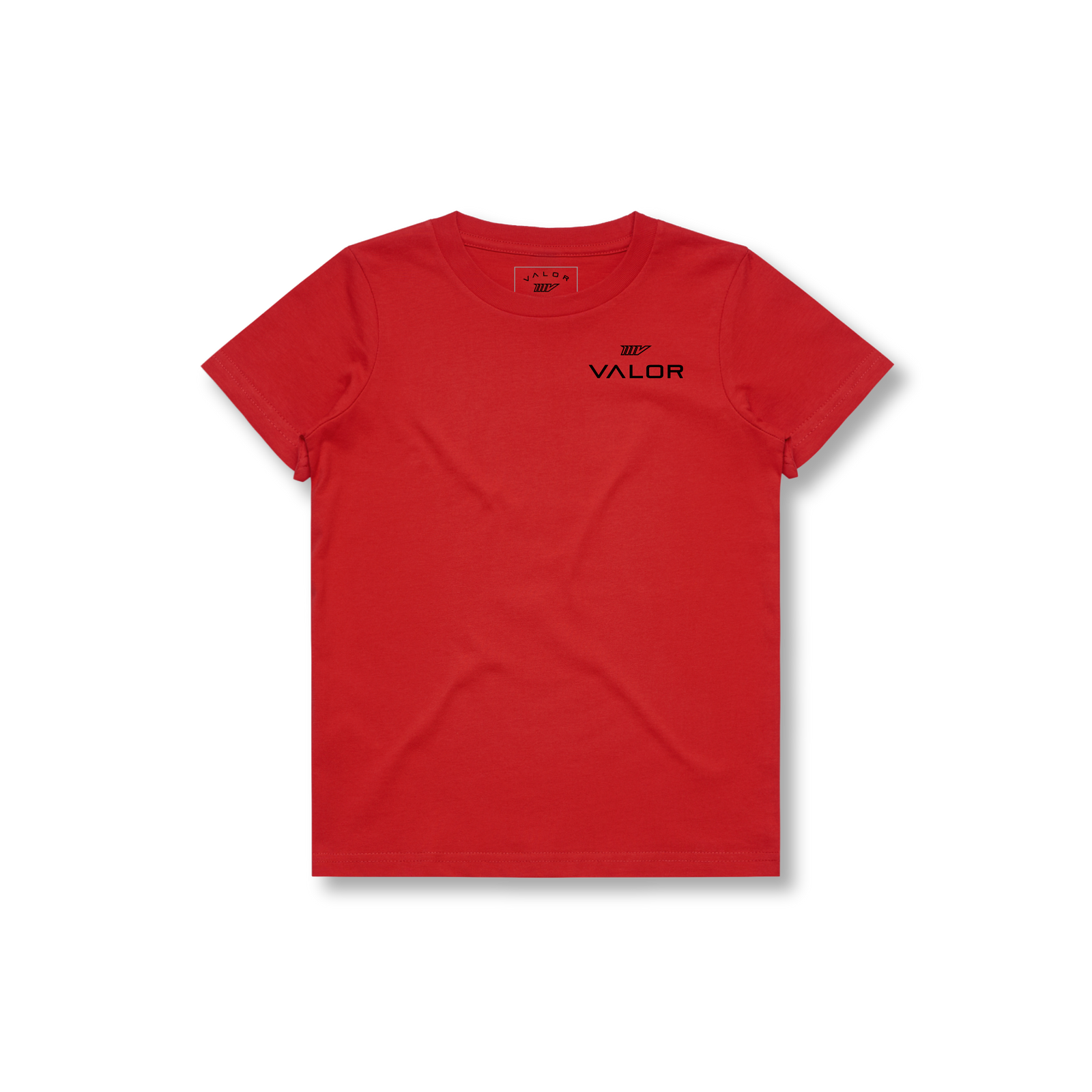 Red Valor Logo Tee