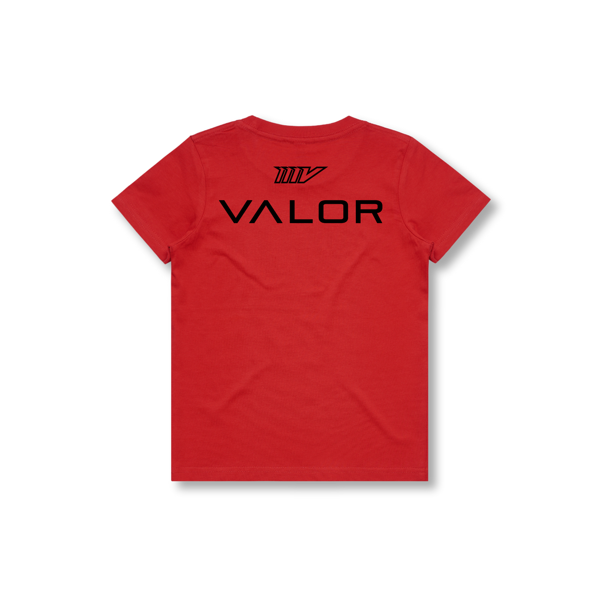 Red Valor Logo Tee