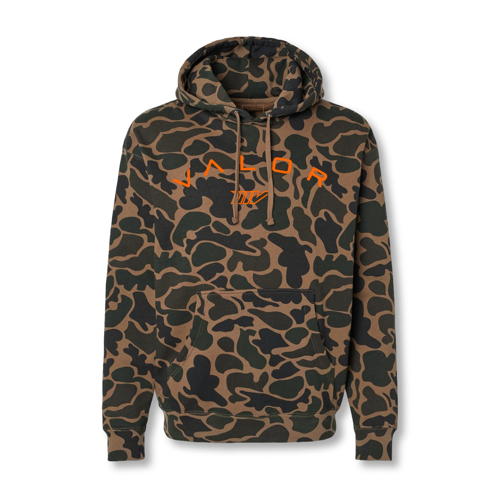 Duck Camo Valor Branded Hoodie